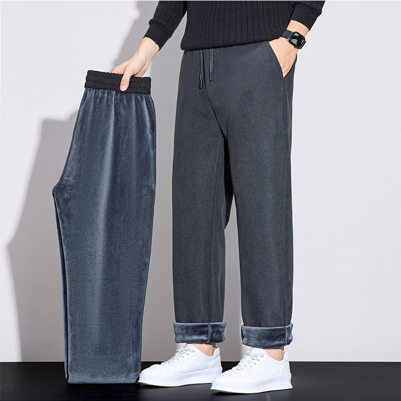 Corduroy Pant Warm - Pantaloni in pile e velluto a