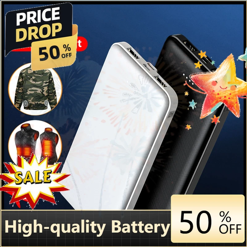 Heated Vest Battery - Power Bank 5V 2A 20000mAh per