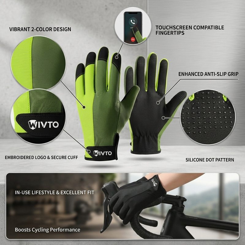 Guanti da Ciclismo in Seta Ghi - Touch Screen Gloves recensione e prezzo