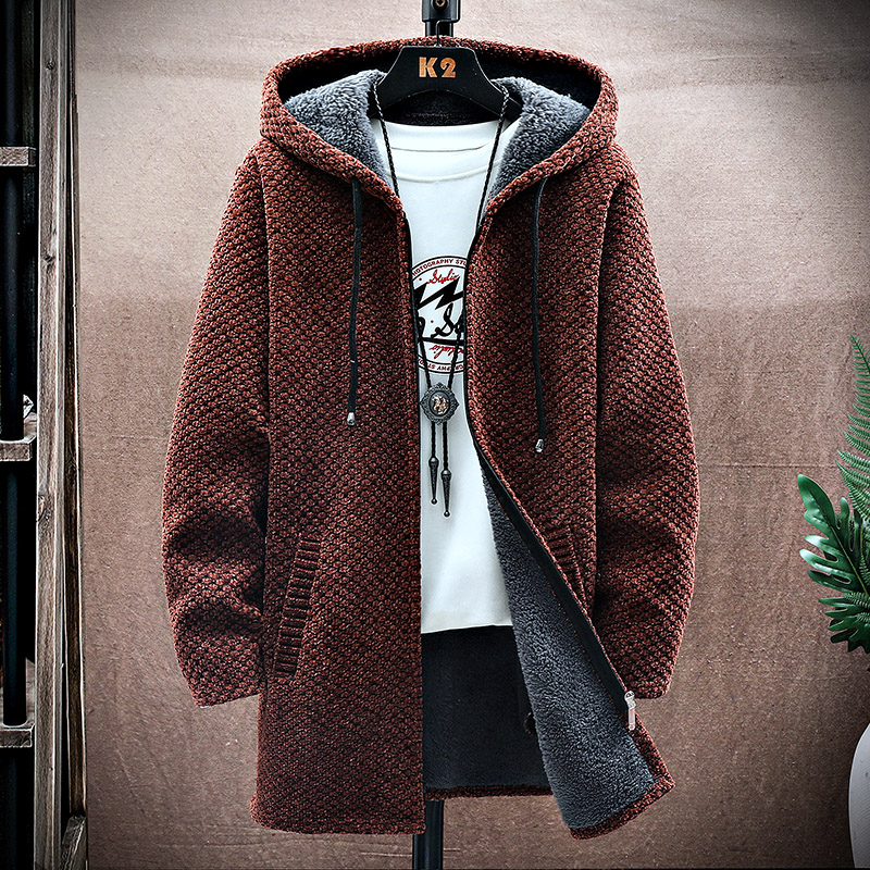 Cardigan da uomo Cappotto lung - Wool Coat Peacoat recensione e prezzo