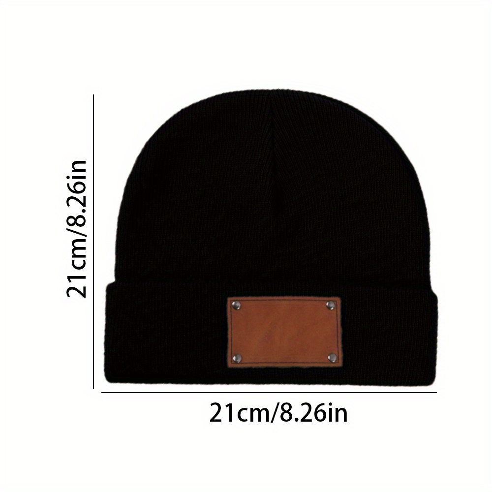 Berretto in maglia con etichet - Knit Beanie Hat Warm recensione e prezzo