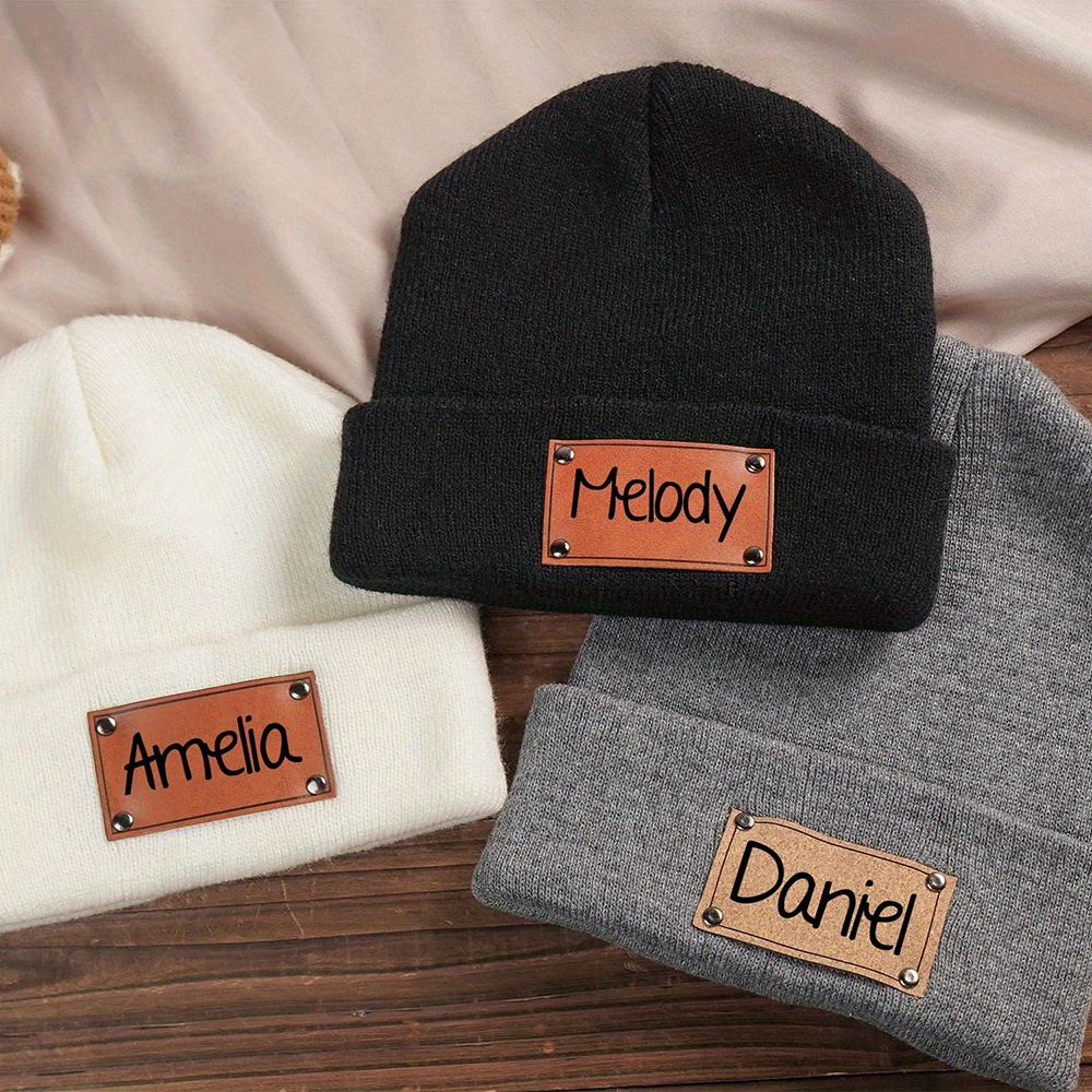 Berretto in maglia con etichet - Knit Beanie Hat Warm recensione e prezzo